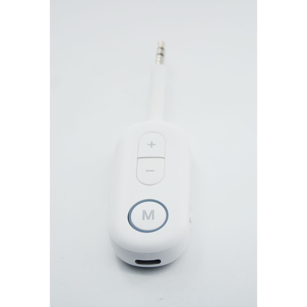 BT-13 2-in-1 Wireless Audio Adapter Bluetooth Receiver Transmitter White 3.5mm